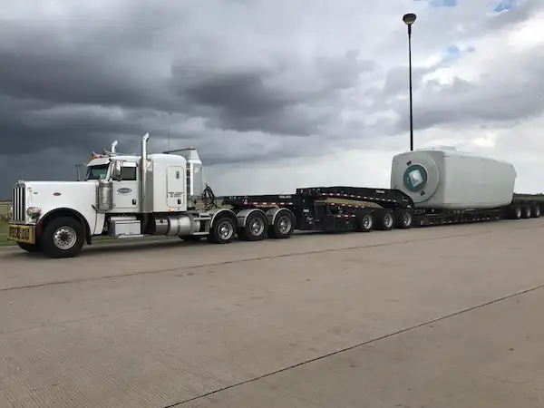 ferrara transport services wind turbine hauling