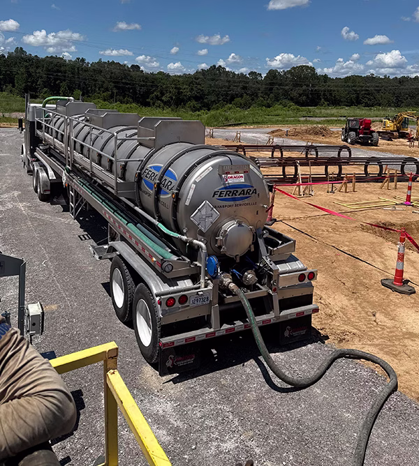 Stainless Steel Vac Trailers in Louisiana.